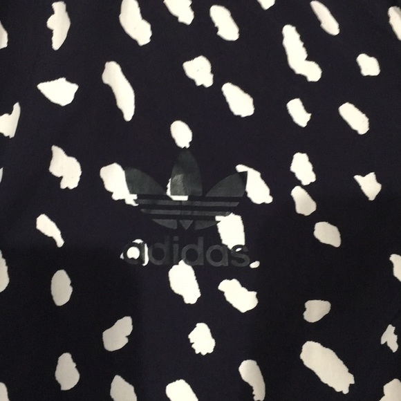 Sold Adidas Blue spotted windbreaker - Picture 2 of 5